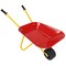 Outdoor Kids Metal Wheelbarrow Garden Backyard Play Toy with All Terrain Wheels